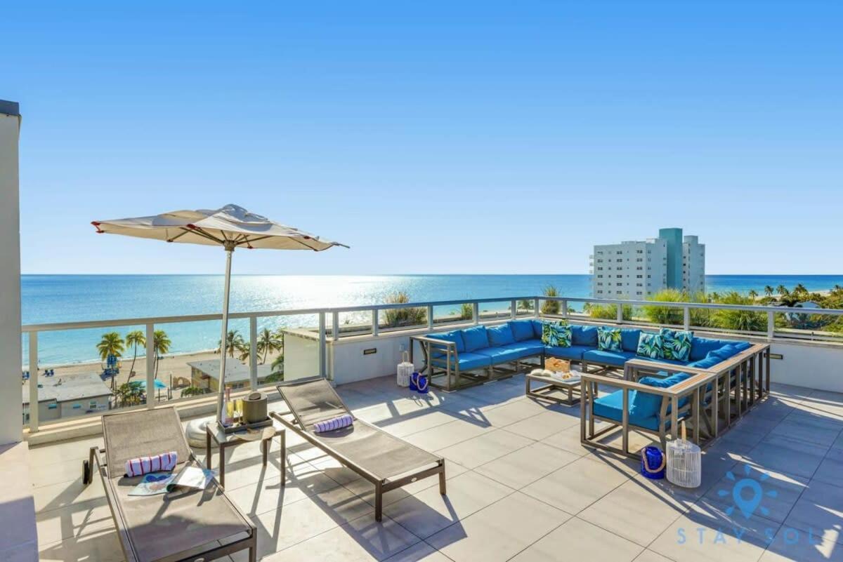 Hollywood Beach Broad - Walk - Gym - Amazing Pool Exterior foto