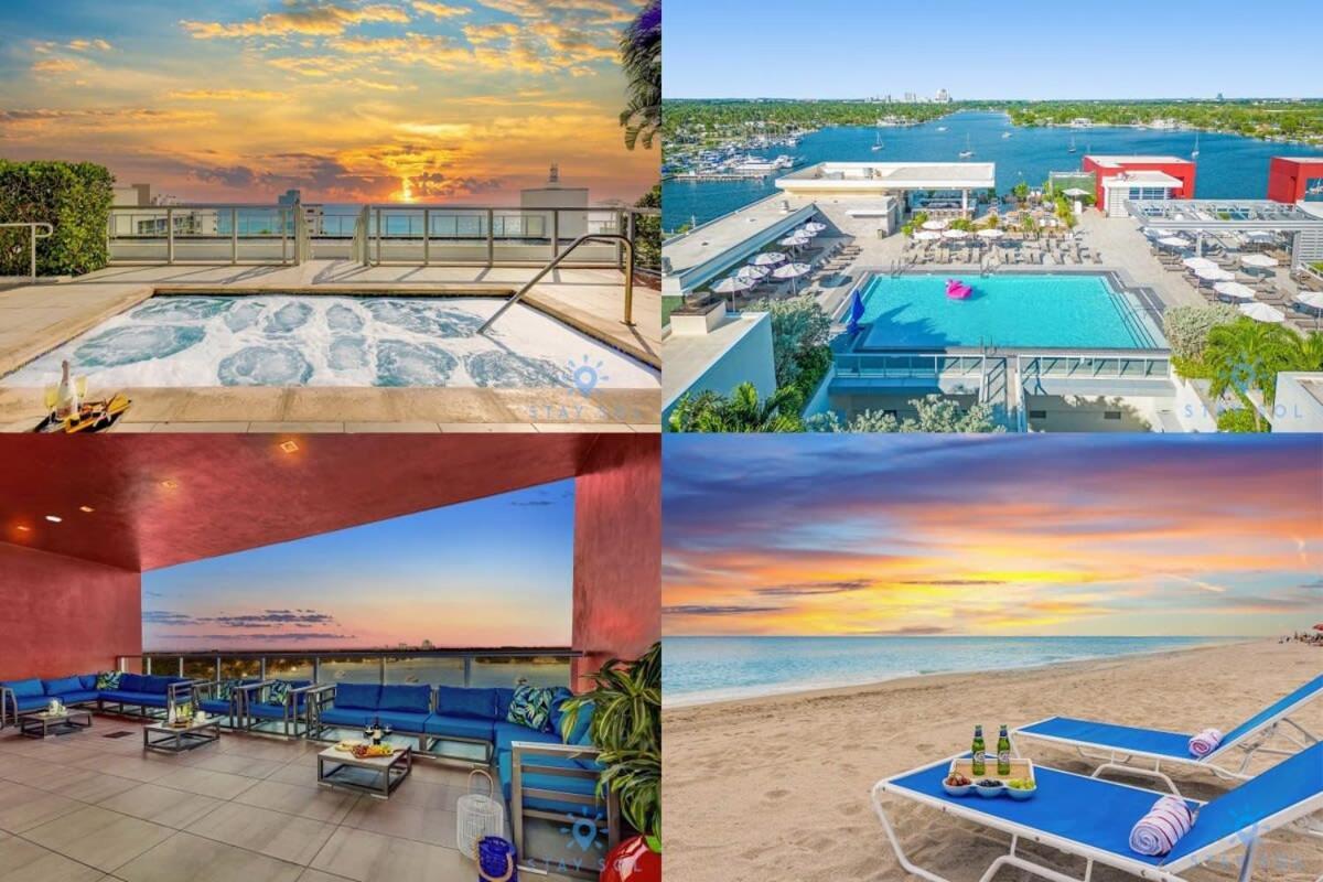 Hollywood Beach Broad - Walk - Gym - Amazing Pool Exterior foto